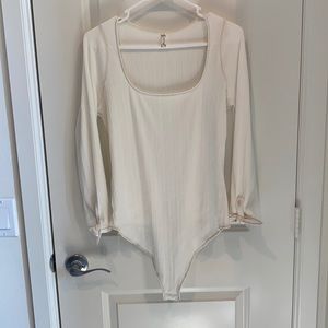 BRAND NEW Free People long sleeve bodysuit